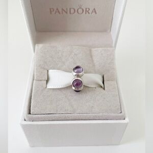 Pandora Amethyst Cabochon Charm | Retired
